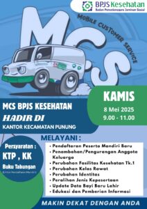 MCS BPJS Kesehatan Hadi di Kecamatan Punung